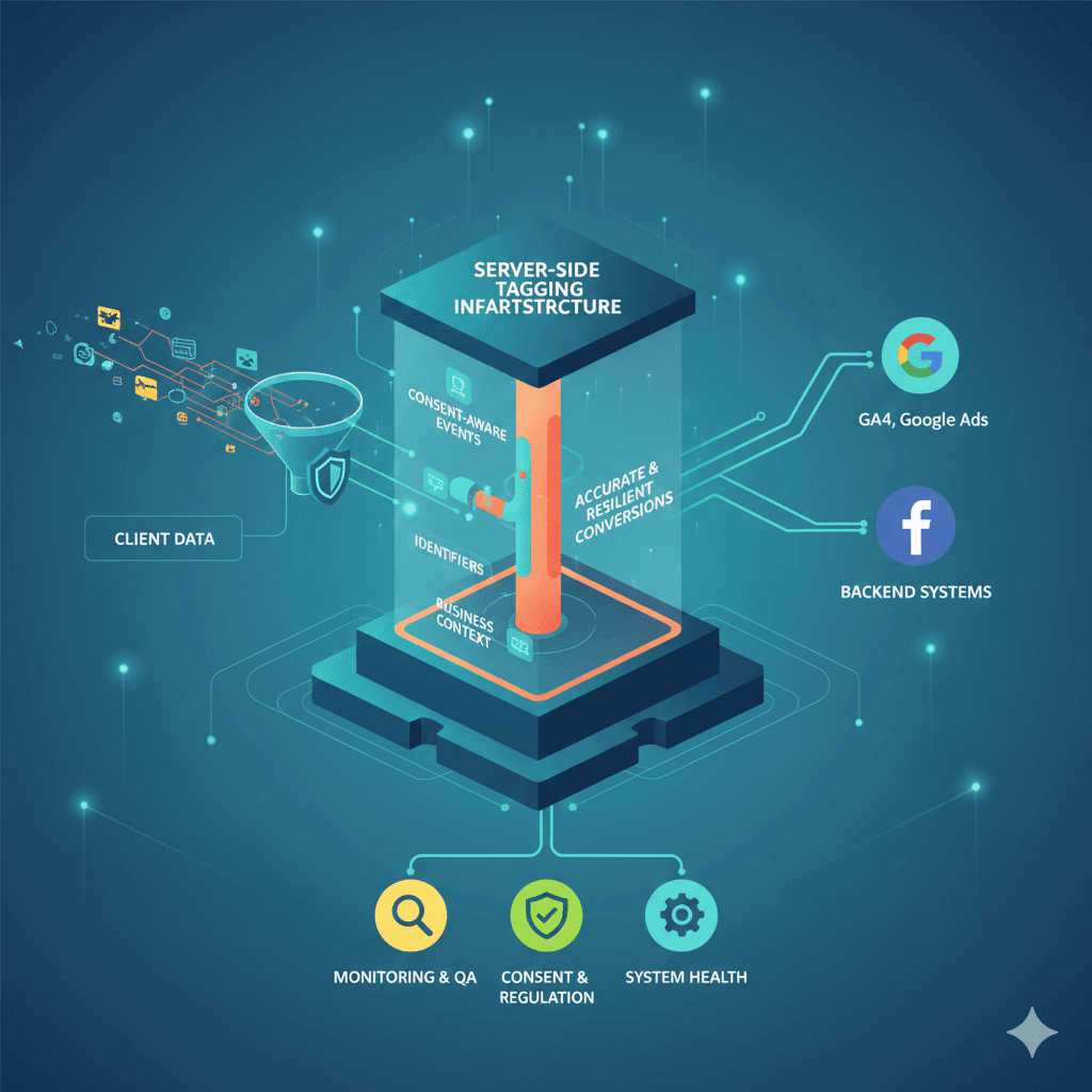 Server-side tagging placeholder visual