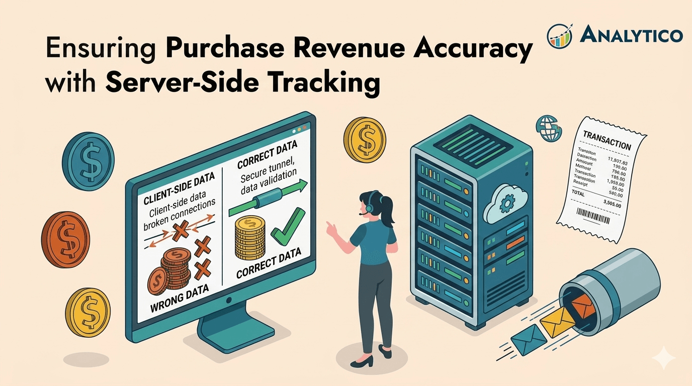 server side tracking purchase revenue