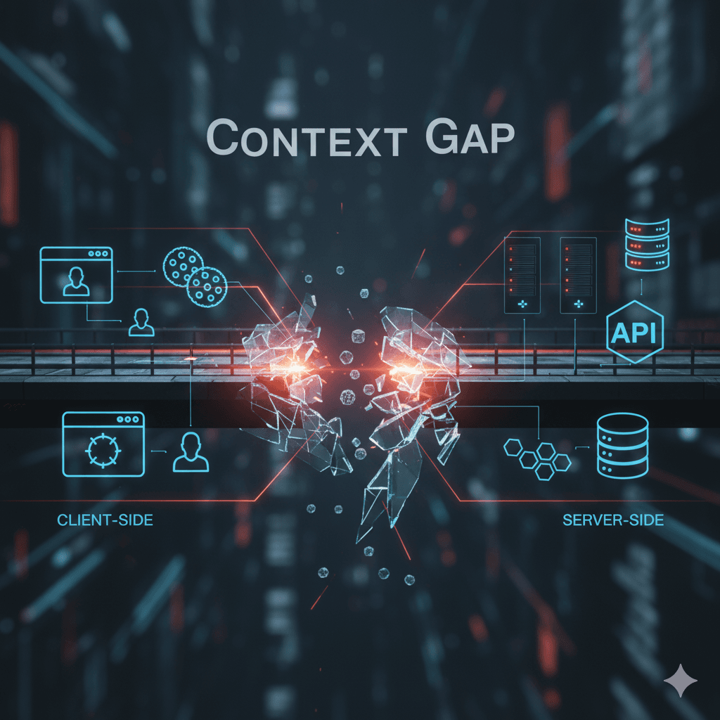 browser context in server side tracking